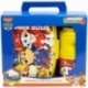 2 PCS BTS SET (SPORT BOTTLE AND SANDWICH BOX) IN GIFT BOX  PAW PATROL BOY RESCUE PUPS