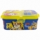 XL MULTI COMPARTMENT RECTANGULAR SANDWICH BOX PAW PATROL BOY RESCUE PUPS