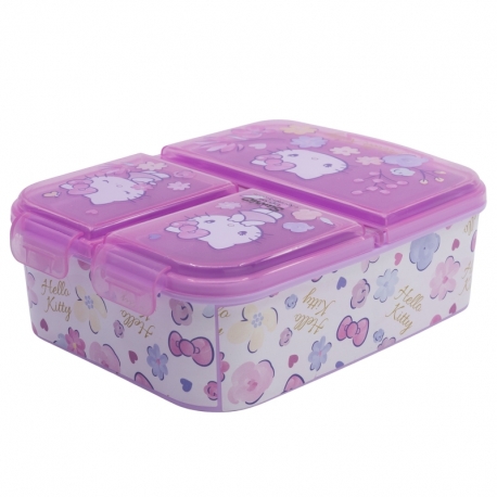 MULTI COMPARTMENT SANDWICH BOX HELLO KITTY