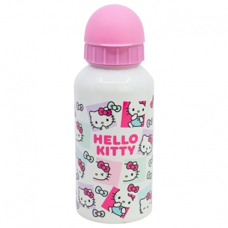 BOTELLA ALUMINIO SB PEQUEÑA 400 ML HELLO KITTY PHOTOGENIC