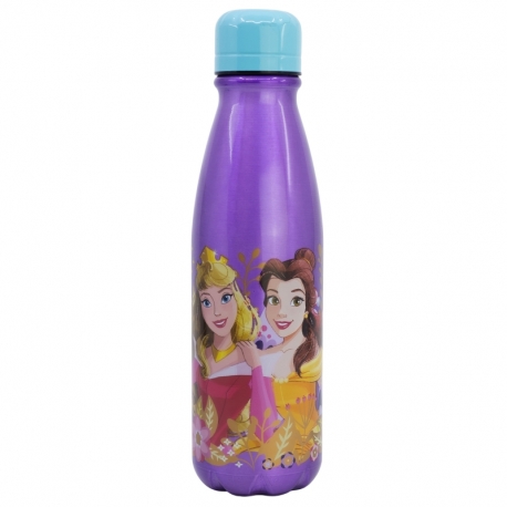 BOTELLA ALUMINIO INFANTIL 600 ML PRINCESS COURAGEOUS HEART
