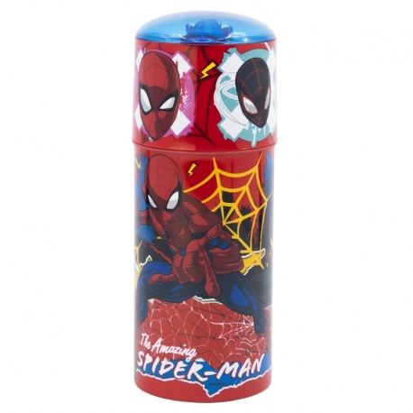 CHARACTER SIPPER BOTTLE 350 ML SPIDERMAN MOVING TARGET