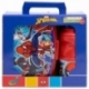 2 PCS BTS SET (SPORT BOTTLE AND SANDWICH BOX) IN GIFT BOX  SPIDERMAN MOB RULES