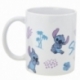 CERAMIC MUG 11 OZ IN GIFT BOX STITCH LEAVES PATTERN CNPL