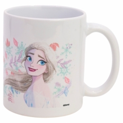 TAZA CERAMICA SB 325 ML EN CAJA FROZEN SNOWY TALE
