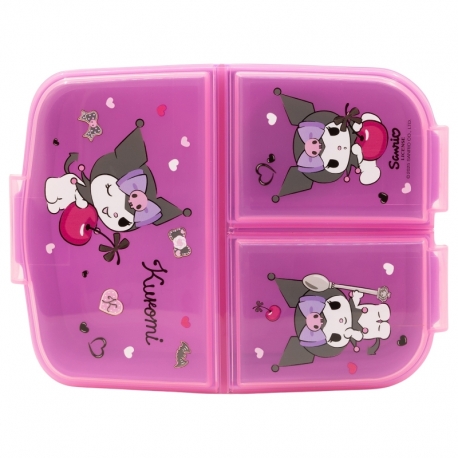 MULTI COMPARTMENT SANDWICH BOX KUROMI