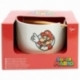 CERAMIC RAMEN BOWL WITH CHOPSTICKS IN GIFT BOX SUPER MARIO PROTAGONISTS