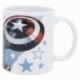 CERAMIC SB MUG 11 OZ IN BOX AVENGERS CAPTAIN AMERICA SHIELD ATTACK