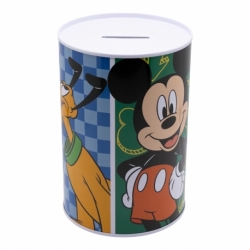 METALLIC MONEY BANK MICKEY HAS FUN