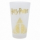 2 PCS GLASS CASUAL TUMBLER 490 ML SET HARRY POTTER GOLDEN MAGIC