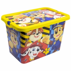 STORAGE CLICK BOX 7 L PAW PATROL BOY RESCUE PUPS