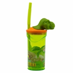 3D FIGURINE TUMBLER 360 ML DINOSAUR