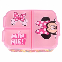 MULTI COMPARTMENT SANDWICH BOX MINNIE SO EDGY BOWS