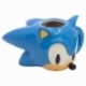 TAZA CERAMICA 3D 400 ML EN CAJA DE REGALO SONIC HEAD