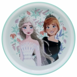 NON SLIP BICOLOR PREMIUM PLATE FROZEN SNOWY TALE