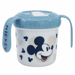TODDLER TRAINING MUG 250 ML MICKEY MOUSE FULL OF SMILES