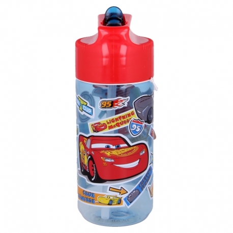 TRITAN HYDRO BOTTLE 430 ML CARS STICKERS