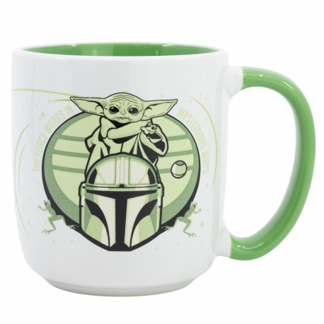 CERAMIC ELITE MUG 13 OZ IN GIFT BOX GROGU MANDALORIAN