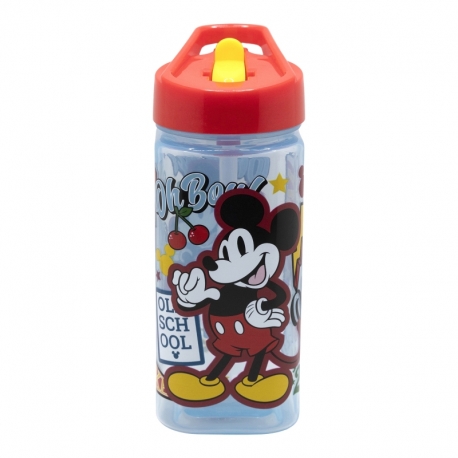 SQUARE WATER BOTTLE 510 ML MICKEY TRUE CHAMPIONS