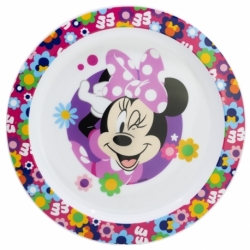 MICRO PLATE MINNIE BOLD FLORALS