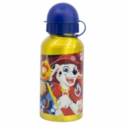 BOTELLA ALUMINIO PEQUEÑA 400 ML PAW PATROL BOY RESCUE PUPS