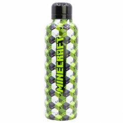 STOR BOTELLA TERMO ACERO INOXIDABLE 515 ML MINECRAFT ICONICMONO  YOUNG ADULT