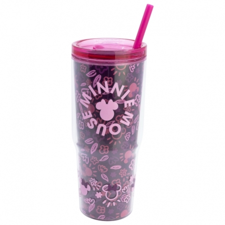STOR TAZA COOL BASIC DOBLE PARED 860 ML MINNIE MOUSE CHERRYLICIOUS YOUNG ADULT