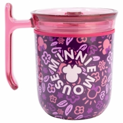 STOR TAZA HARMONY DOBLE PARED CON TAPA 470 ML MINNIE MOUSE CHERRYLICIOUS YOUNG ADULT