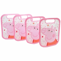 STOR SET 4 BOLSAS CON CIERRE ZIP PEPPA PIG