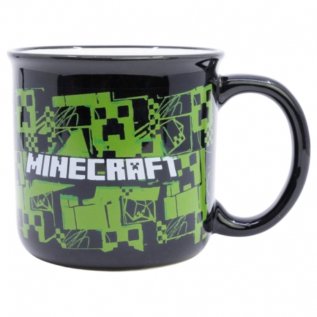 STOR TAZA CERAMICA DESAYUNO 400 ML EN CAJA REGALO MINECRAFT ICONICMONO YOUNG ADULT