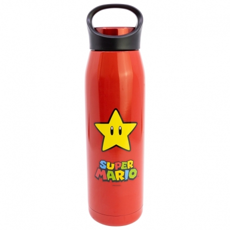 STOR BOTELLA GLAM TERMO ACERO INOXIDABLE 665 ML SUPER MARIO YOUNG ADULT
