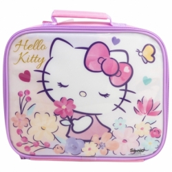 BOLSA MERIENDA AISLANTE RECTANGULAR HELLO KITTY