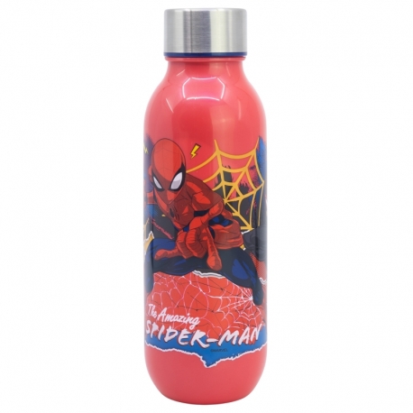 DISCOVERY LARGE PP BOTTLE 640 ML SPIDERMAN