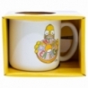 CERAMIC BREAKFAST MUG 14 OZ IN GIFT BOX SIMPSONS HOMER FACE