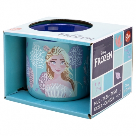FULL DECO CERAMIC MUG 12 OZ IN GIFT BOX  FROZEN