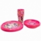 SET PARTY 20 PCS (PLATE, BOWL AND TUMBLER) MINNIE