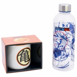 SET 2 PCS (BOTELLA HIDRO Y TAZA CERAMICA 400 ML) DRAGON BALL