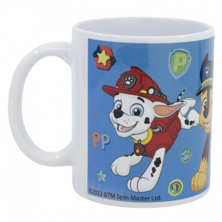 CERAMIC SB MUG 11 OZ IN BOXPAW PATROL BOY FRIENDSHIP BADGE