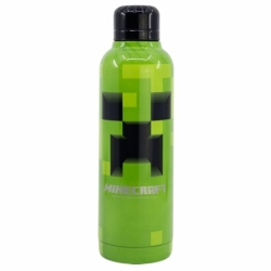 INSULATED STAINLESS STEEL BOTTLE 515 ML MINECRAFT