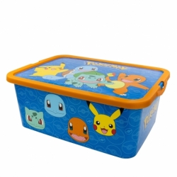 STORAGE CLICK BOX 13 L POKEMON ROCK