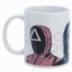 TAZA CERAMICA SB 325 ML EN CAJA SQUID GAME BAD PEOPLE DNLS