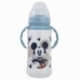 BABY 12 OZ WIDENECK BOTTLE SILICONE TEAT 3 POSITIONS WITH HANDLES MICKEY MOUSE FULL OF SMILES