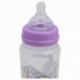 BABY 8 OZ WIDENECK BOTTLE SILICONE TEAT 3 POSITIONS STITCH CUDDLE ME