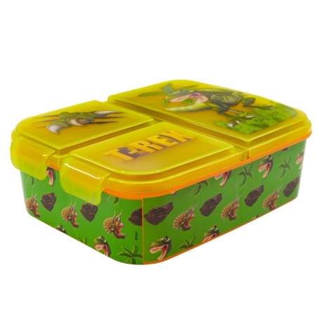 MULTI COMPARTMENT SANDWICH BOX DINOSAUR