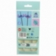 STOR SET DOS PAJITAS 3D ACERO INOXIDABLE STITCH ALOHA YOUNG ADULT