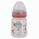 BABY 5 OZ WIDENECK BOTTLE SILICONE TEAT 3 POSITIONS MINNIE MOUSE HEART FULL