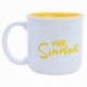TAZA CERAMICA DESAYUNO 400 ML EN CAJA REGALO SIMPSONS HOMER FACE