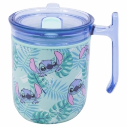 HARMONY DW MUG WITH LID 470 ML STITCH ALOHA