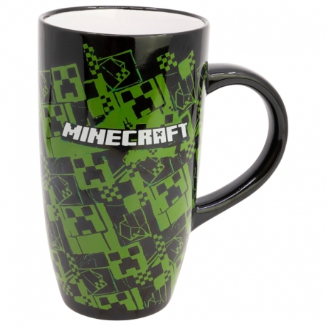 LATTE CERAMIC MUG 23 OZ IN GIFT BOX MINECRAFT ICONICMONO
