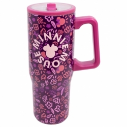 DW INSULATED STAINLESS STEEL XL COOL SIPPER MUG 920 ML MINNIE MOUSE CHERRYLICIOUS